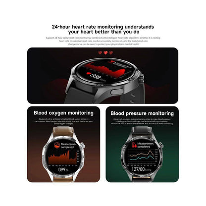 For HUAWEI GT5 Pro GPS NFC Smart Watch Men 360 360 AMOLED Sc image 4
