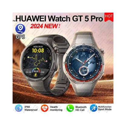 2024 New Watch GT5 Pro Sports Smart Watch Men NFC GPS Trackr image 1