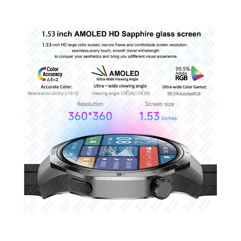 2024 New Watch GT5 Pro Sports Smart Watch Men NFC GPS Trackr image 5