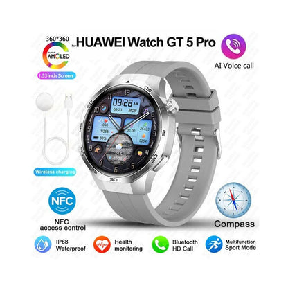 2024 New Watch GT5 Pro Sports Smart Watch Men NFC GPS Trackr