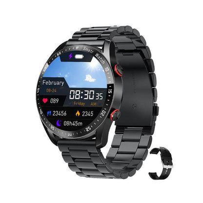 Men s Smart Watch Bluetooth Call Heart Rate Message image 5