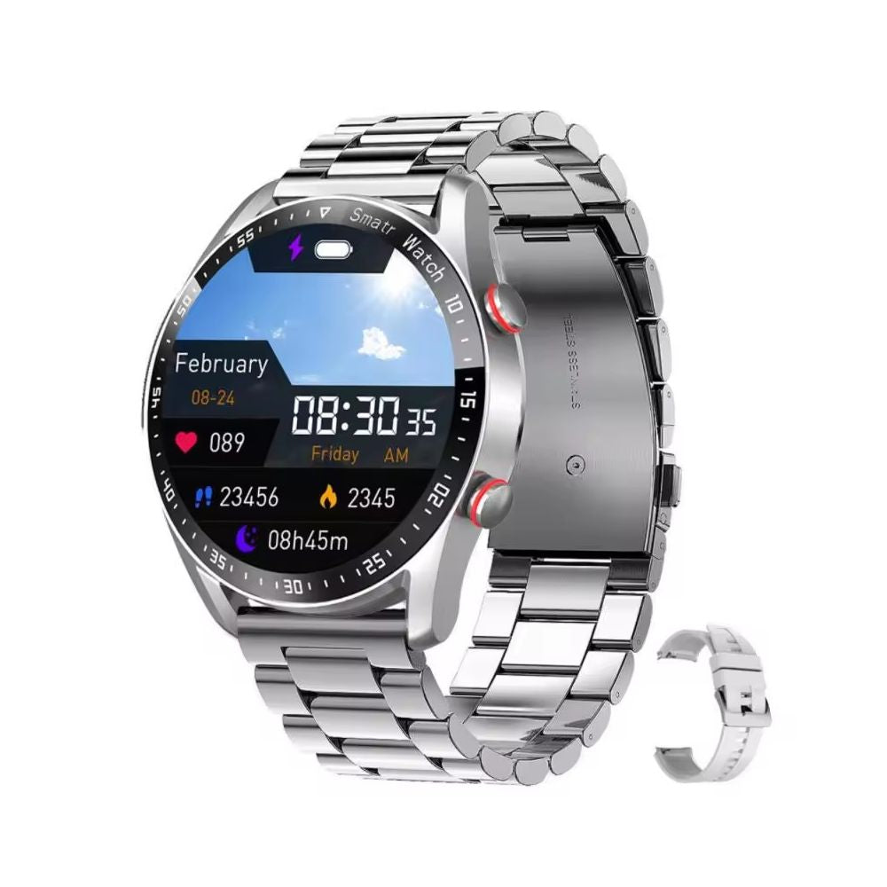 Men s Smart Watch Bluetooth Call Heart Rate Message