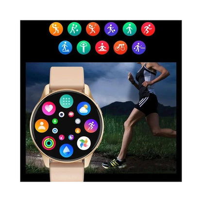 New Women Bluetooth Call Smart Watch HeartRate Blood Pressur image 4
