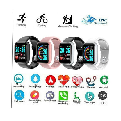 Smart Watch Bracelet Heart Rate Blood Fitness Tracker image 2