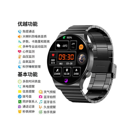 Maiweisi Smart Sports Watch Blood Oxygen and Heart Rate Monitoring Bluetooth Call Multi functional Bracelet OLED High definition Screen Watch image 3