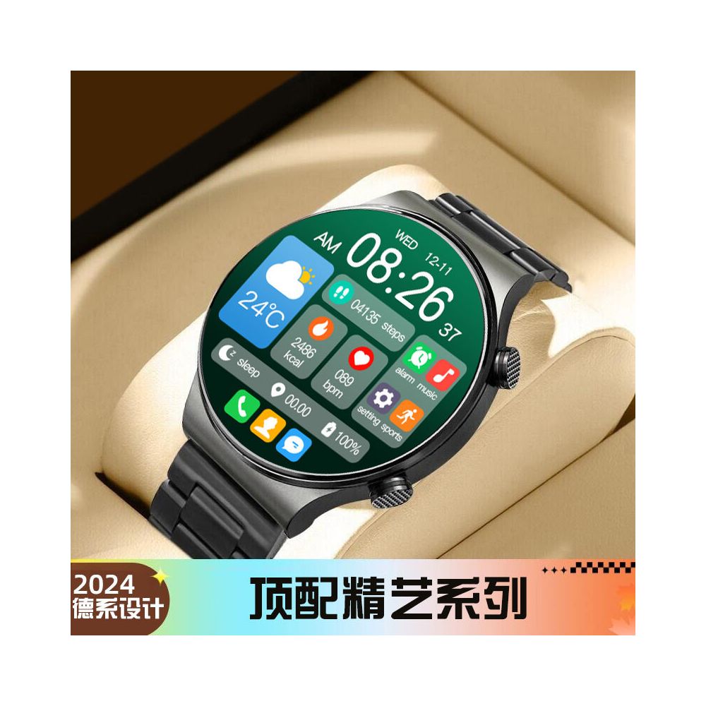 Maiweisi Smart Sports Watch Blood Oxygen and Heart Rate Monitoring Bluetooth Call Multi functional Bracelet OLED High definition Screen Watch image 4