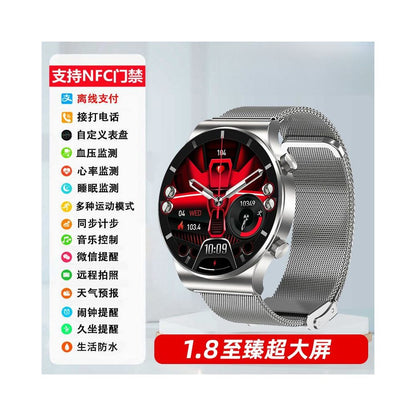 Maiweisi Smart Sports Watch Blood Oxygen and Heart Rate Monitoring Bluetooth Call Multi functional Bracelet OLED High definition Screen Watch