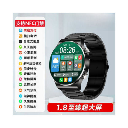 Maiweisi Smart Sports Watch Blood Oxygen and Heart Rate Monitoring Bluetooth Call Multi functional Bracelet OLED High definition Screen Watch