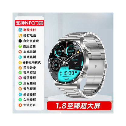 Maiweisi Smart Sports Watch Blood Oxygen and Heart Rate Monitoring Bluetooth Call Multi functional Bracelet OLED High definition Screen Watch