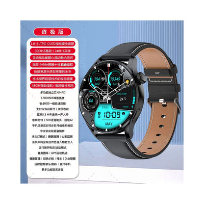 Maiweisi Smart Sports Watch Blood Oxygen and Heart Rate Monitoring Bluetooth Call Multi functional Bracelet OLED High definition Screen Watch