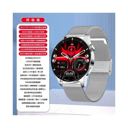 Maiweisi Smart Sports Watch Blood Oxygen and Heart Rate Monitoring Bluetooth Call Multi functional Bracelet OLED High definition Screen Watch