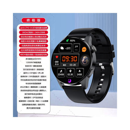 Maiweisi Smart Sports Watch Blood Oxygen and Heart Rate Monitoring Bluetooth Call Multi functional Bracelet OLED High definition Screen Watch