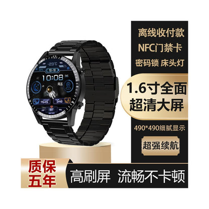 Maiweisi Smart Sports Watch Blood Oxygen and Heart Rate Monitoring Bluetooth Call Multi functional Bracelet OLED High definition Screen Watch