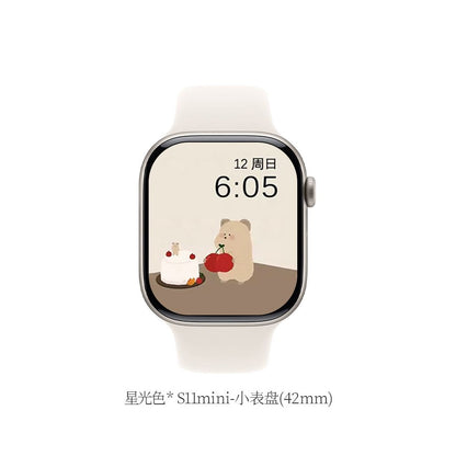 Huaqiangbei S11 Smart Watch 42mm Female Male Watch Sport Bracelet Suitable for Android and Apple Phones
