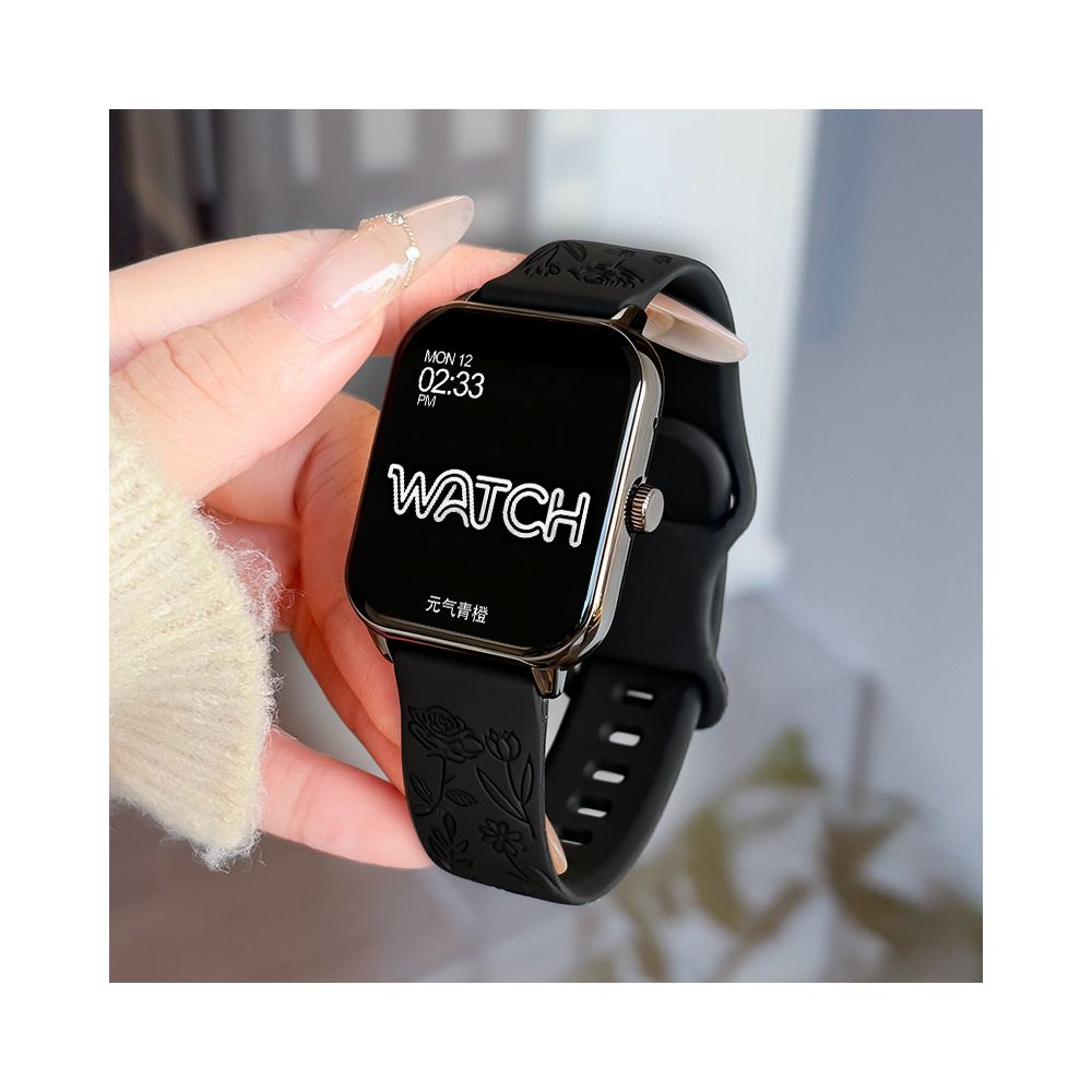 2026 new women s smart watch multi function bluetooth call is applicable to Android ios mobile phones showing Baijiu red health monitoring heart rate and blood pressure multi sport stopwatch payment b image 2