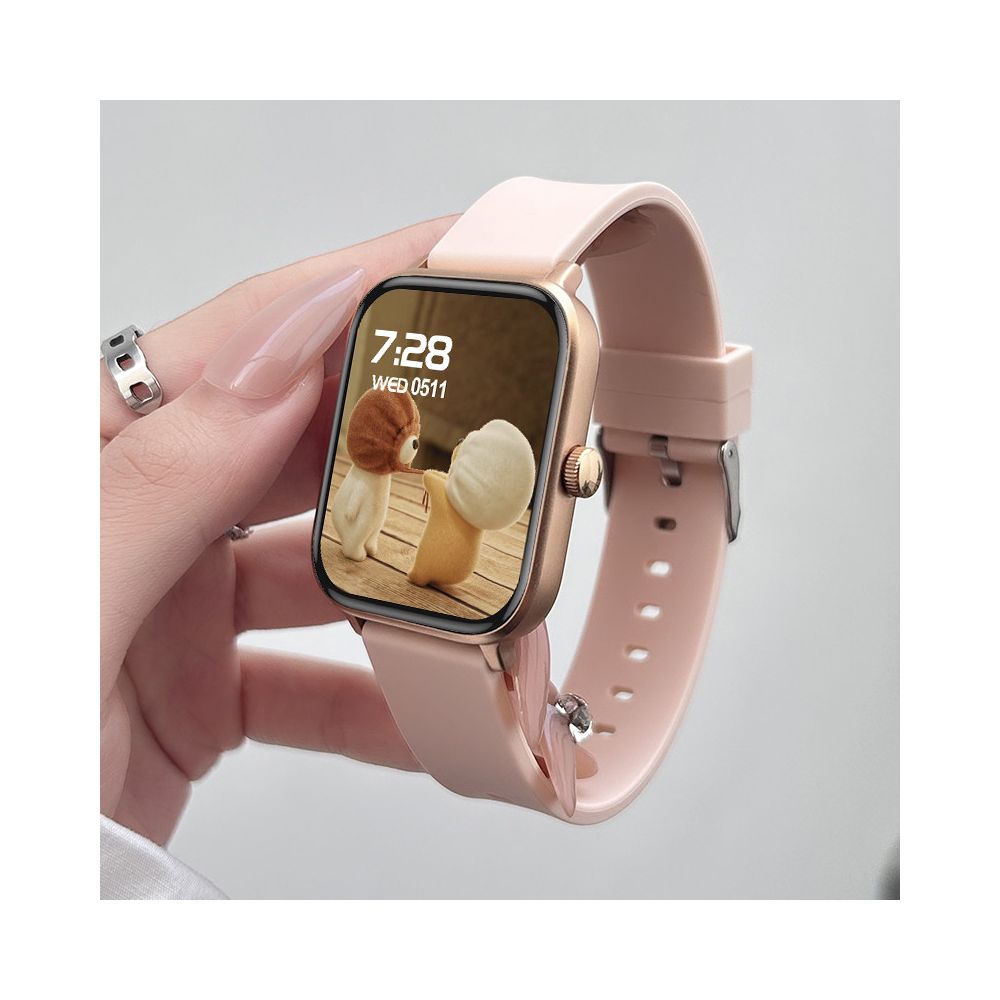 2026 new women s smart watch multi function bluetooth call is applicable to Android ios mobile phones showing Baijiu red health monitoring heart rate and blood pressure multi sport stopwatch payment bracelet