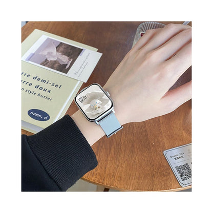 2026 new women s smart watch multi function bluetooth call is applicable to Android ios mobile phones showing Baijiu red health monitoring heart rate and blood pressure multi sport stopwatch payment bracelet