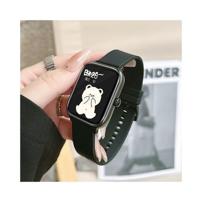 2026 new women s smart watch multi function bluetooth call is applicable to Android ios mobile phones showing Baijiu red health monitoring heart rate and blood pressure multi sport stopwatch payment bracelet