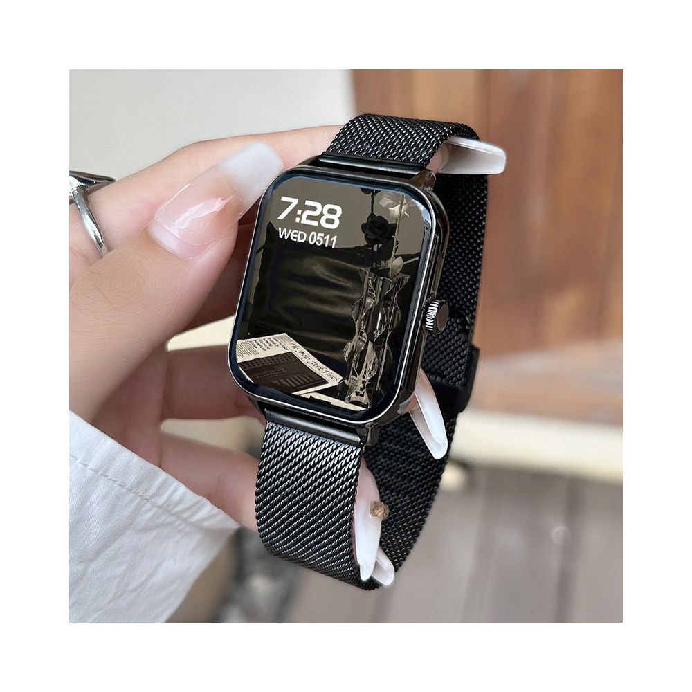 2026 new women s smart watch multi function bluetooth call is applicable to Android ios mobile phones showing Baijiu red health monitoring heart rate and blood pressure multi sport stopwatch payment bracelet