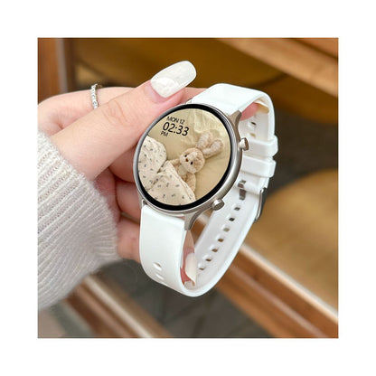 Smart Watch Women s Offline Payment Litchi Pattern Leather Sports AI Voice Assistant Bracelet 2026 New Bluetooth Phone Multi functional Round New Female Suitable for Smartphone Gifts
