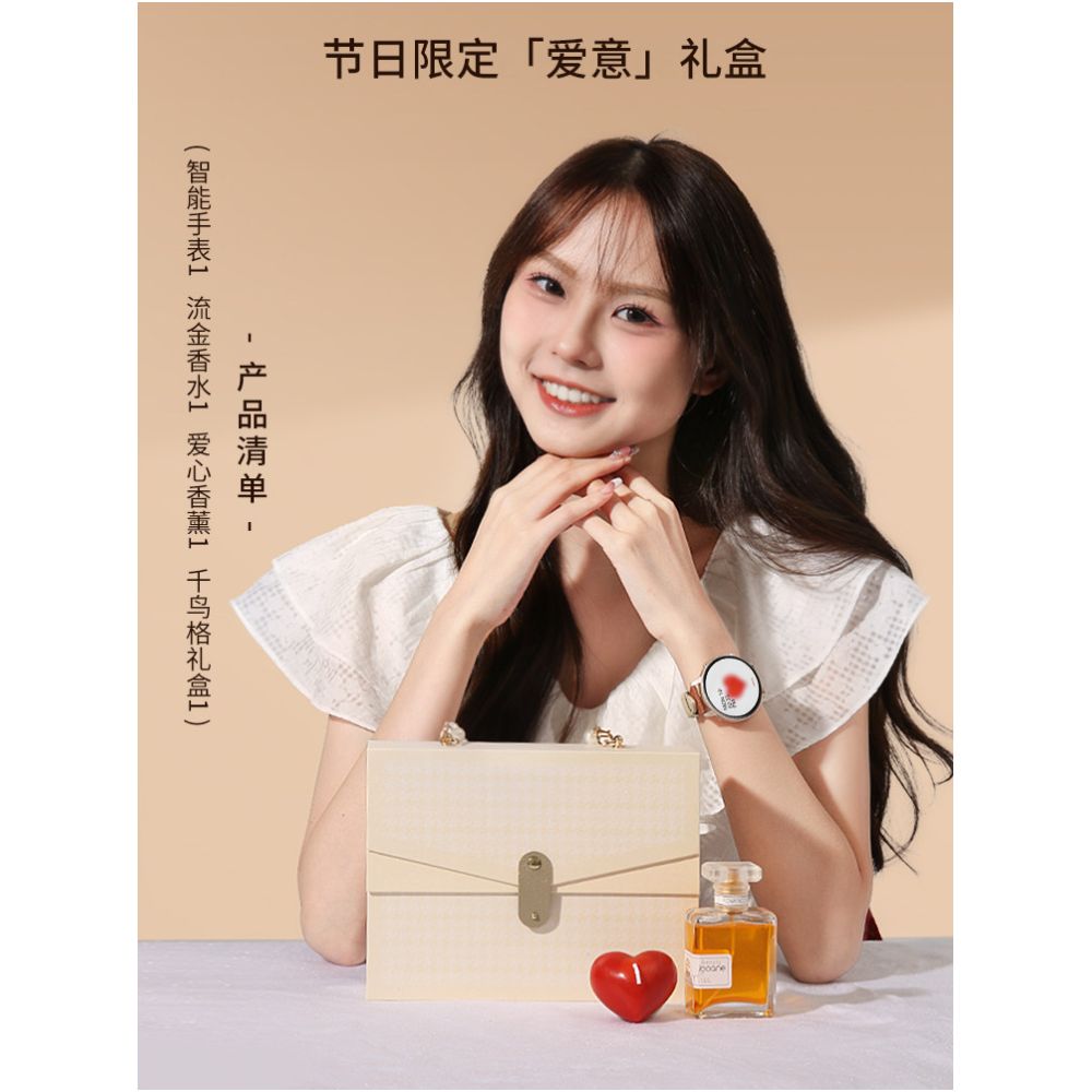 Smart Watch Women s Offline Payment Litchi Pattern Leather Sports AI Voice Assistant Bracelet 2026 New Bluetooth Phone Multi functional Round New Female Suitable for Smartphone Gifts