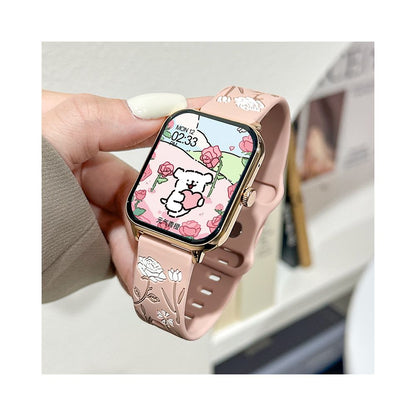 Smart Watch for Girls Multi functional Call Health Blood Pressure Heart Rate Couple Sports Running Bracelet 2026 Edition
