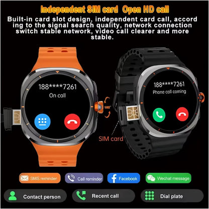 U8 Ultra Smart Watch 5G Card Insertion Rotating Camera Sports Watch Android GPS Cross border Exclusive image 4