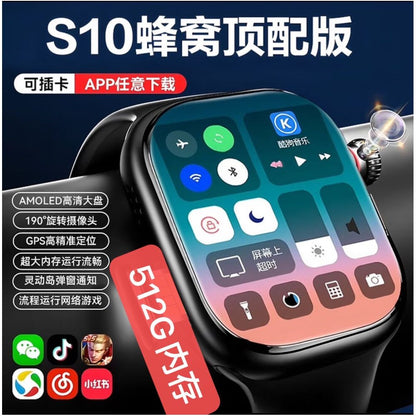 Huaqiangbei s10ultra4 smart phone watch 5G full network WIFI card insertable cellular top of the line version watch image 3