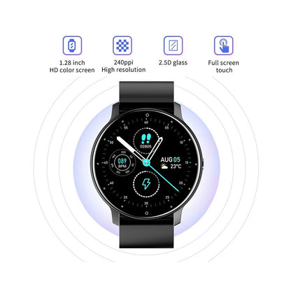 Smart Watch sports health sleep information reminder fashion Bluetooth smart watch male and female mobile phone universal image 3