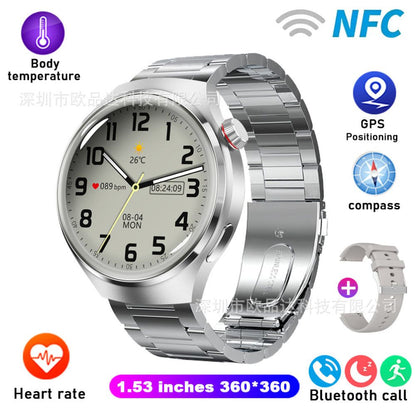 2024 T4PRO Smart Watch Bluetooth Call Waterproof Sports Smart Watch Voice Assistant Smart Watch