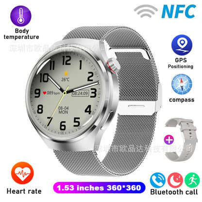2024 T4PRO Smart Watch Bluetooth Call Waterproof Sports Smart Watch Voice Assistant Smart Watch