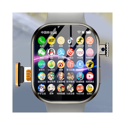 2026 new top of the line dual system Huaqiangbei S10 smartwatch iWatch with card insertion 5G full network connectivity for students image 1