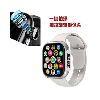 New All Network Card Smart Video Watch with Rotating Camera Journalist Assistant Meeting Recording Universal