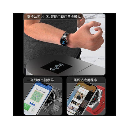 Suitable for OPPO Find X8 N5 smart wristband NFC access control exercise meter step heart rate blood pressure blood oxygen and telecommunications image 2