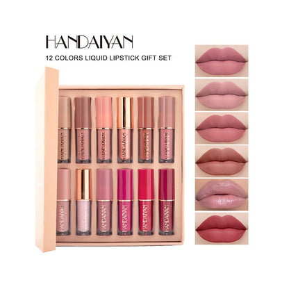 HANDAIYAN Makeup color lip gloss set lipstick image 4