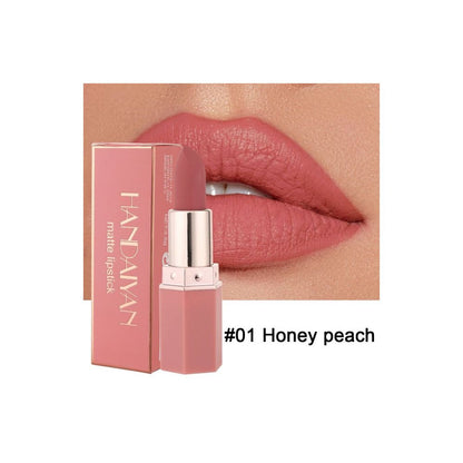 6 Colors Waterproof Nude Matte Lipsticks Long Lasting Lip in