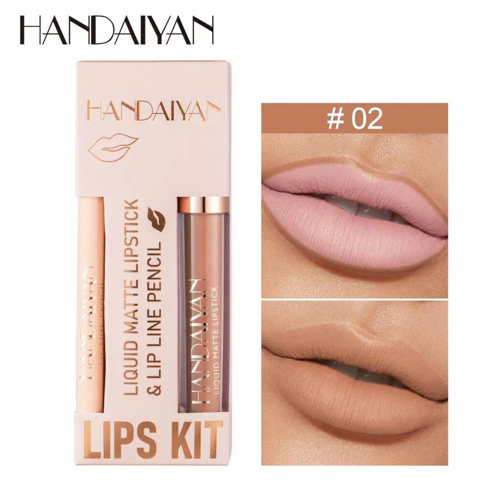 6 Colors Waterproof Nude Matte Lipsticks Long Lasting Lip in