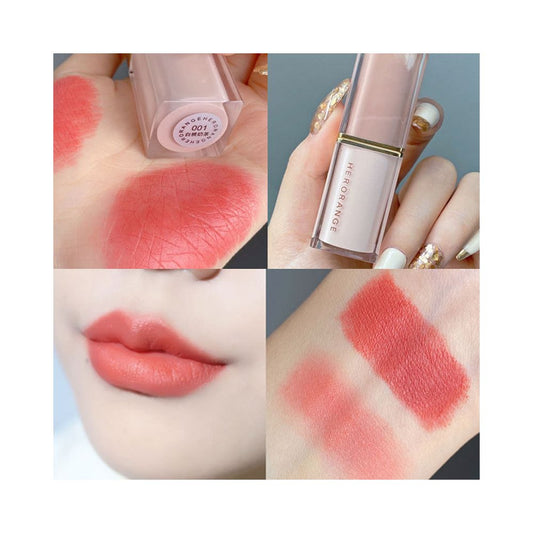 Crystal Square Tube Lipstick Velvet Matte Matte Lipstick