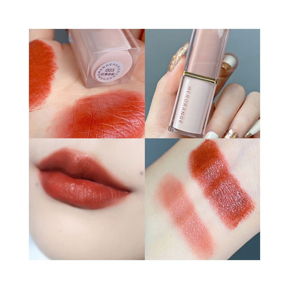 Crystal Square Tube Lipstick Velvet Matte Matte Lipstick