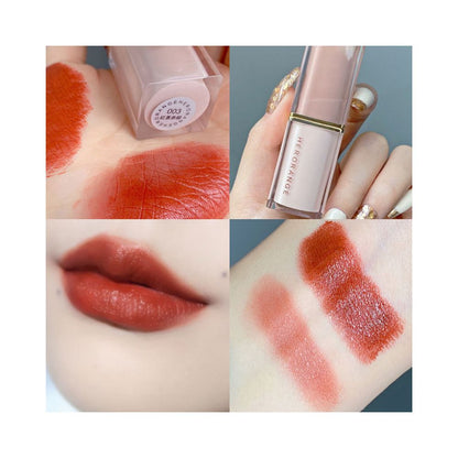 Crystal Square Tube Lipstick Velvet Matte Matte Lipstick