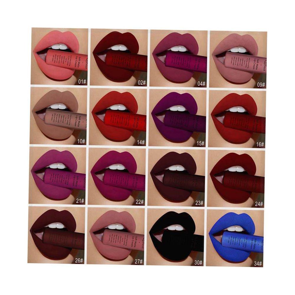 Matte Liquid Lipstick Waterproof Long Lasting Velvet Red Lip image 2