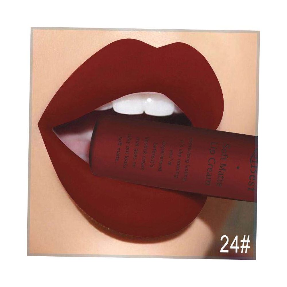 Matte Liquid Lipstick Waterproof Long Lasting Velvet Red Lip image 4