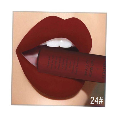 Matte Liquid Lipstick Waterproof Long Lasting Velvet Red Lip image 4