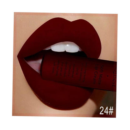 Matte Liquid Lipstick Waterproof Long Lasting Velvet Red Lip