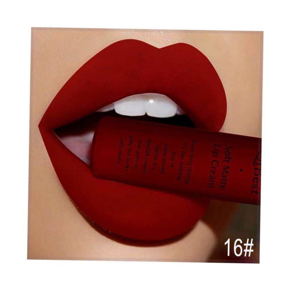 Matte Liquid Lipstick Waterproof Long Lasting Velvet Red Lip