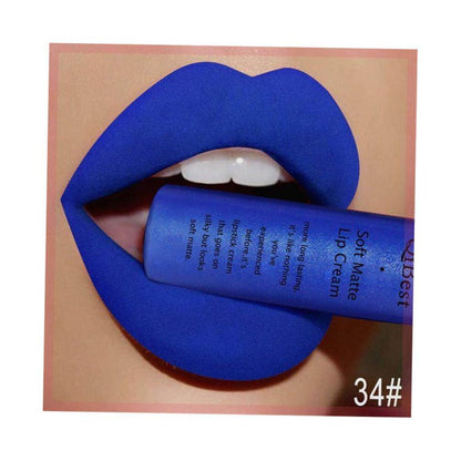Matte Liquid Lipstick Waterproof Long Lasting Velvet Red Lip