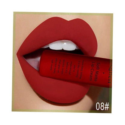 Matte Liquid Lipstick Waterproof Long Lasting Velvet Red Lip