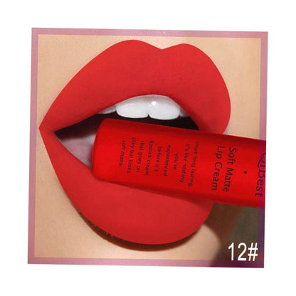 Matte Liquid Lipstick Waterproof Long Lasting Velvet Red Lip