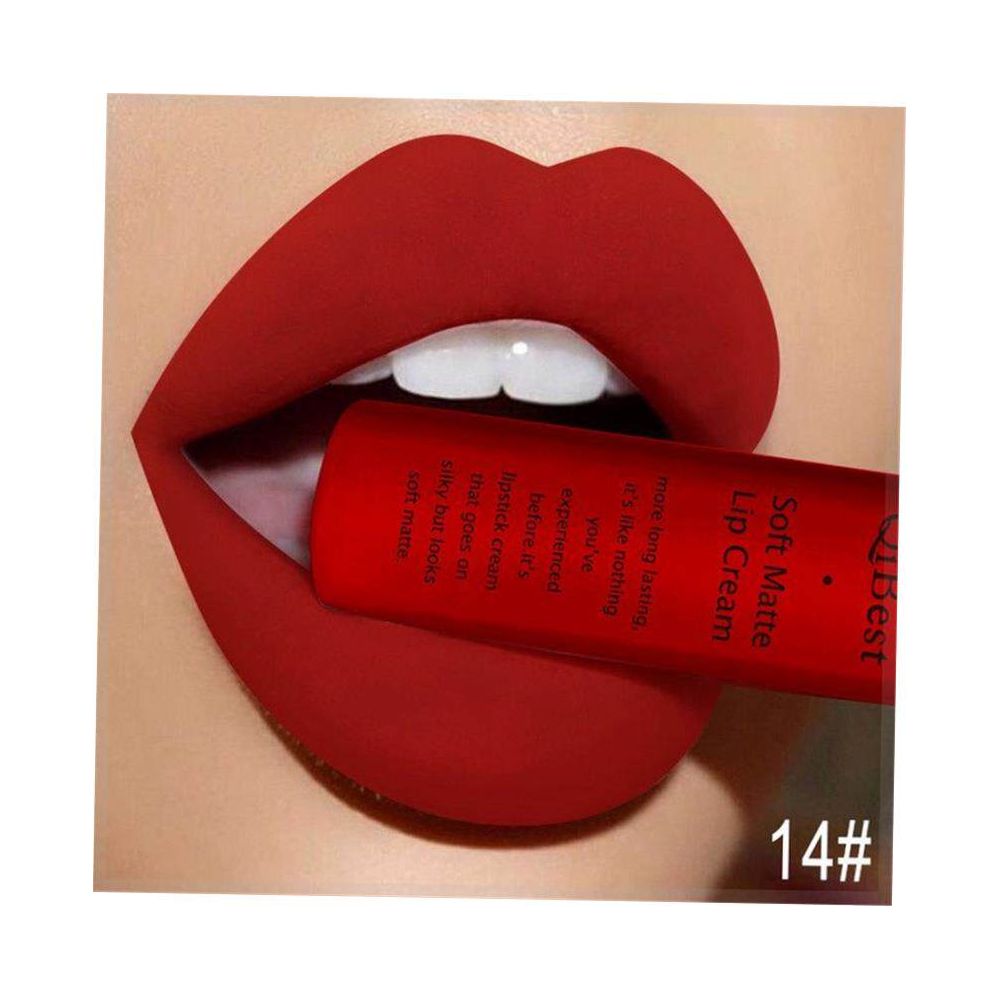 Matte Liquid Lipstick Waterproof Long Lasting Velvet Red Lip