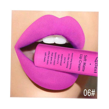 Matte Liquid Lipstick Waterproof Long Lasting Velvet Red Lip
